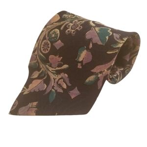 Silk Floral Oscar de la Renta Mens Tie